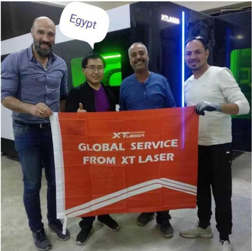 XTlaser विक्रीनंतर ग्लोबल सर्विस लाईन पाकिस्तान स्टेशन नवीन दिवसापासून चिंतामुक्त सेवा सुरू करा